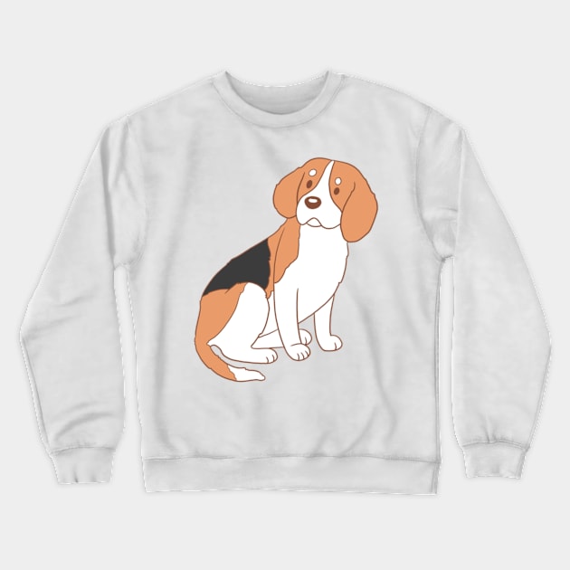 Beagle Crewneck Sweatshirt by Csieben